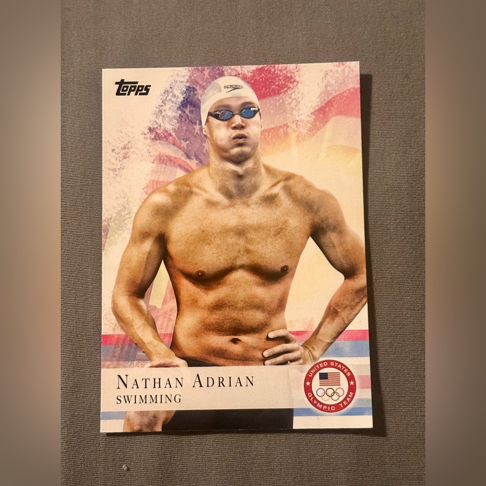 2012 Nathan Adrian Topps Card